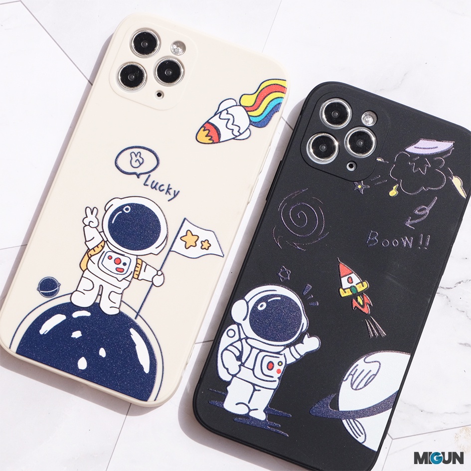 ASTRONAUT LUCKY CASE iPhone 6 7 8 Plus X XS MAX XR 11 12 PRO MAX