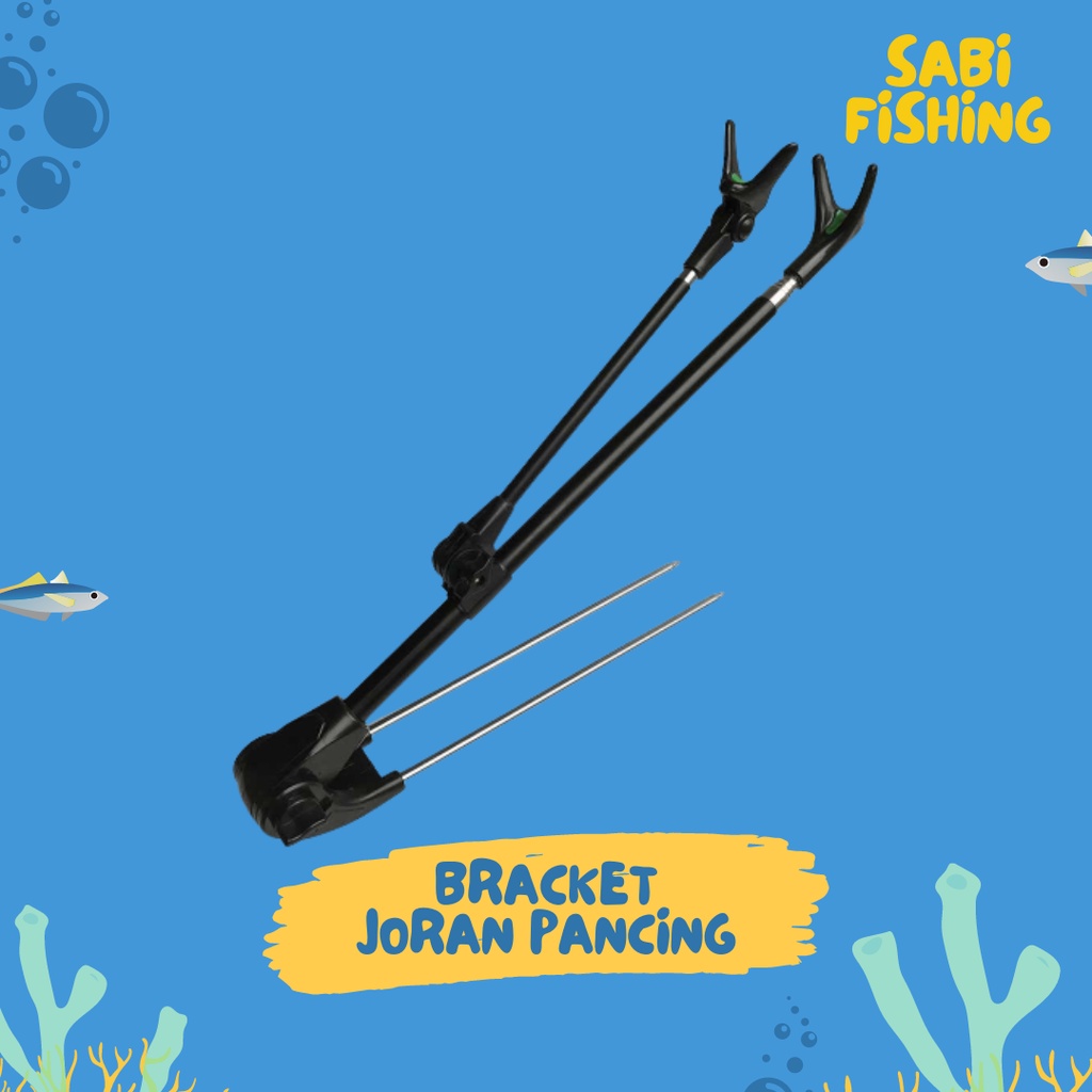 Penahan Jorang Pancing Bahan Baja Congkok Teleseran