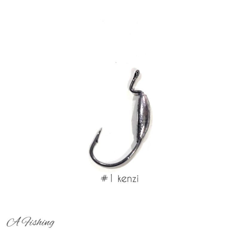 WORM HOOK SOFT LURE SATUAN