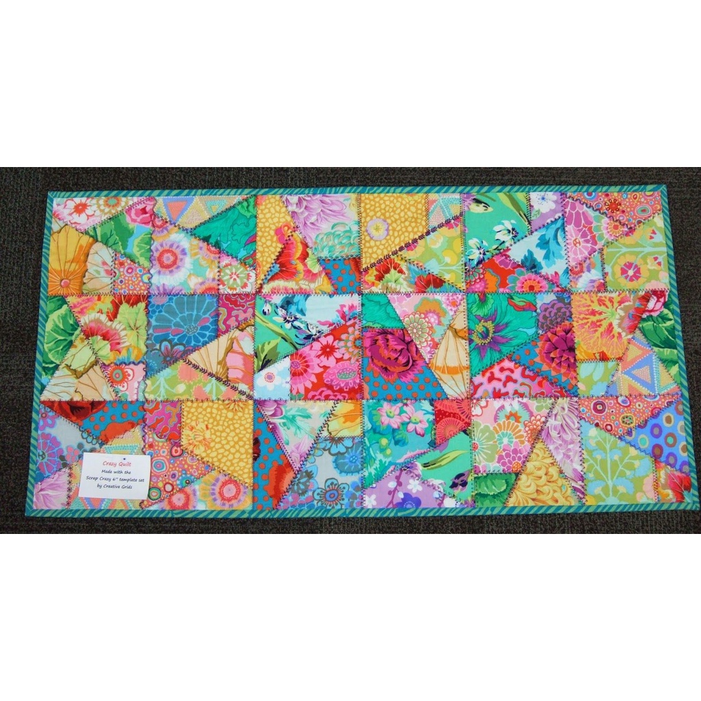 Penggaris Patchwork Quilting Scrap Crazy 6 inch (CGRMT-6)