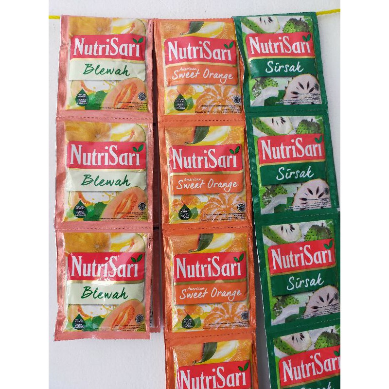 

nutrisari sachet netto 11 gram