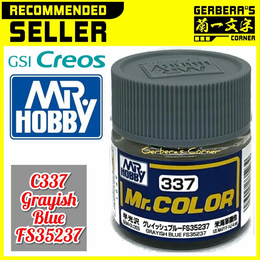 

Mr Color C337 Grayish Blue FS35237 - Mr. Hobby - Lacquer Paint