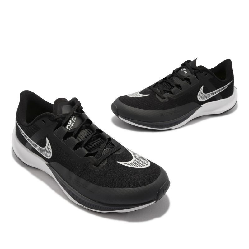 Nike Air Zoom Rival Fly 3 Black White Premium Original