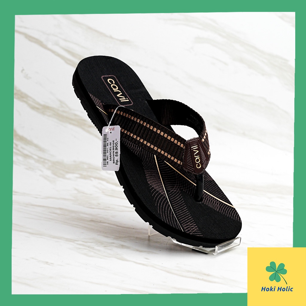 Sandal Jepit Pria Carvil Original - Sandal Carvil Kristo