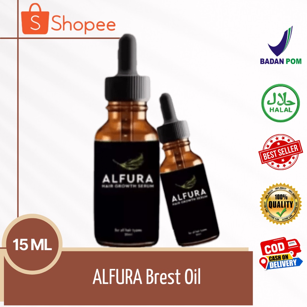 ALFURA Serum Penumbuh Rambut ALFURA Secara Cepat / Obat Penumbuh Rambut Botak Super Cepat BPOM / Penyubur Rambut Rontok Pria Wanita / SERUM PENUMBUH RAMBUT Asli