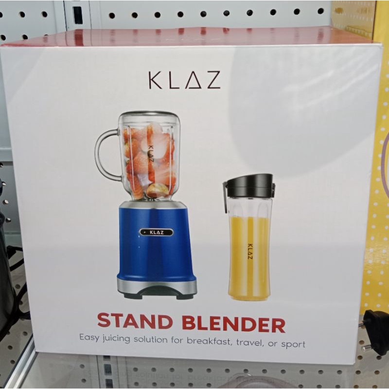 KLAZ Stand Blender Dan Botol 0.6L 300W/Blender Minimalis