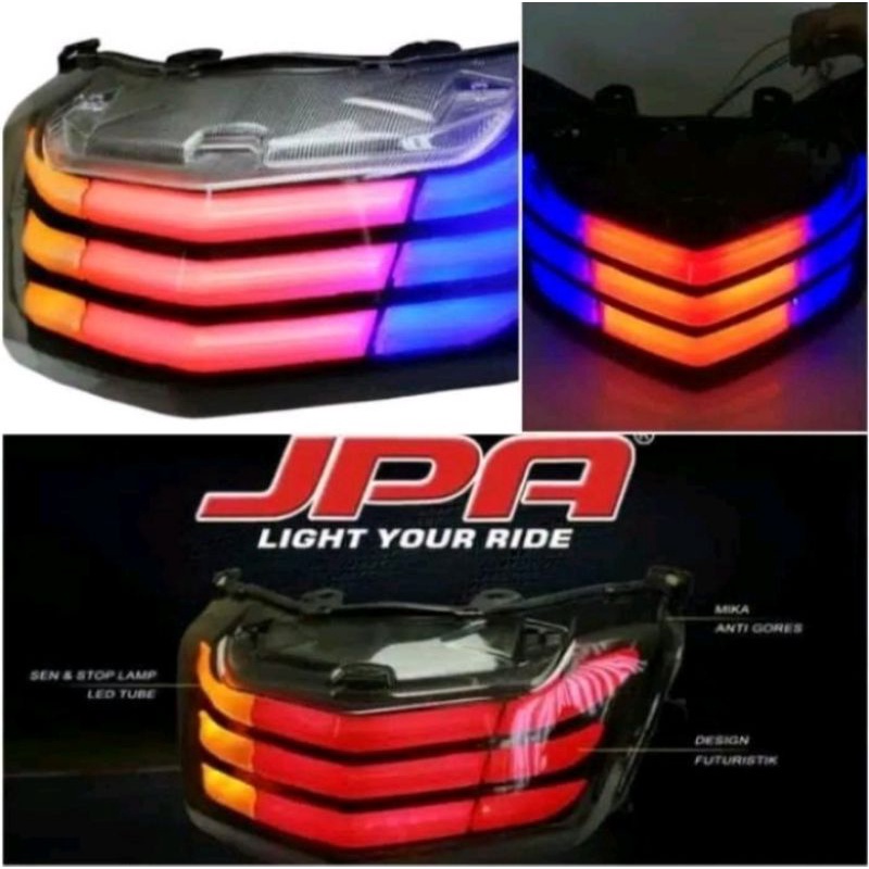 Stoplamp JPA Yamaha nmax 155 old - lampu stoplamp nmax JPA putih merah biru - Charmoto