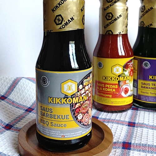 

Kikkoman BBQ Sauce 300 gr Halal / Saus Barbekue / Barbeque Sauce Halal