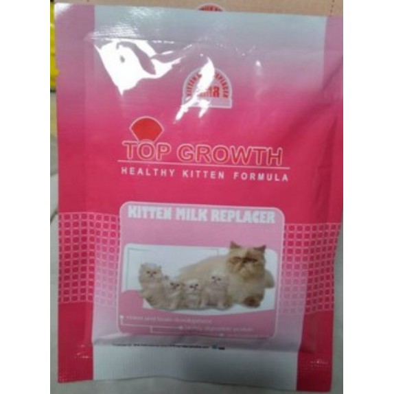 SUSU KUCING TOP GROWTH KITTEN MILK REPLACER 30GR