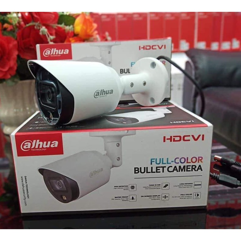 CCTV Outdoor DAHUA 2mp HFW1239TLMP-A-LED Full Color