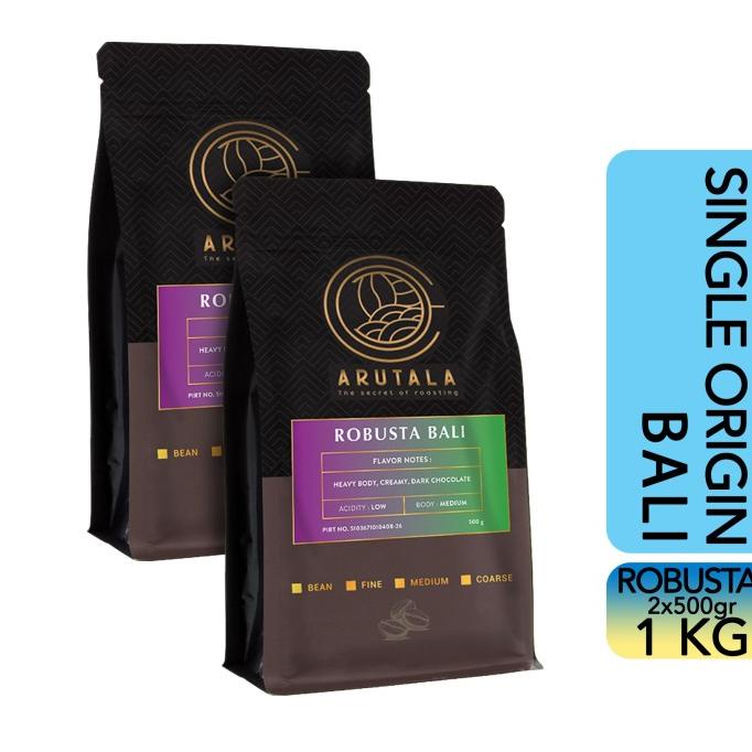 

[COD] ARUTALA kopi Bali Robusta 1KG [COD]