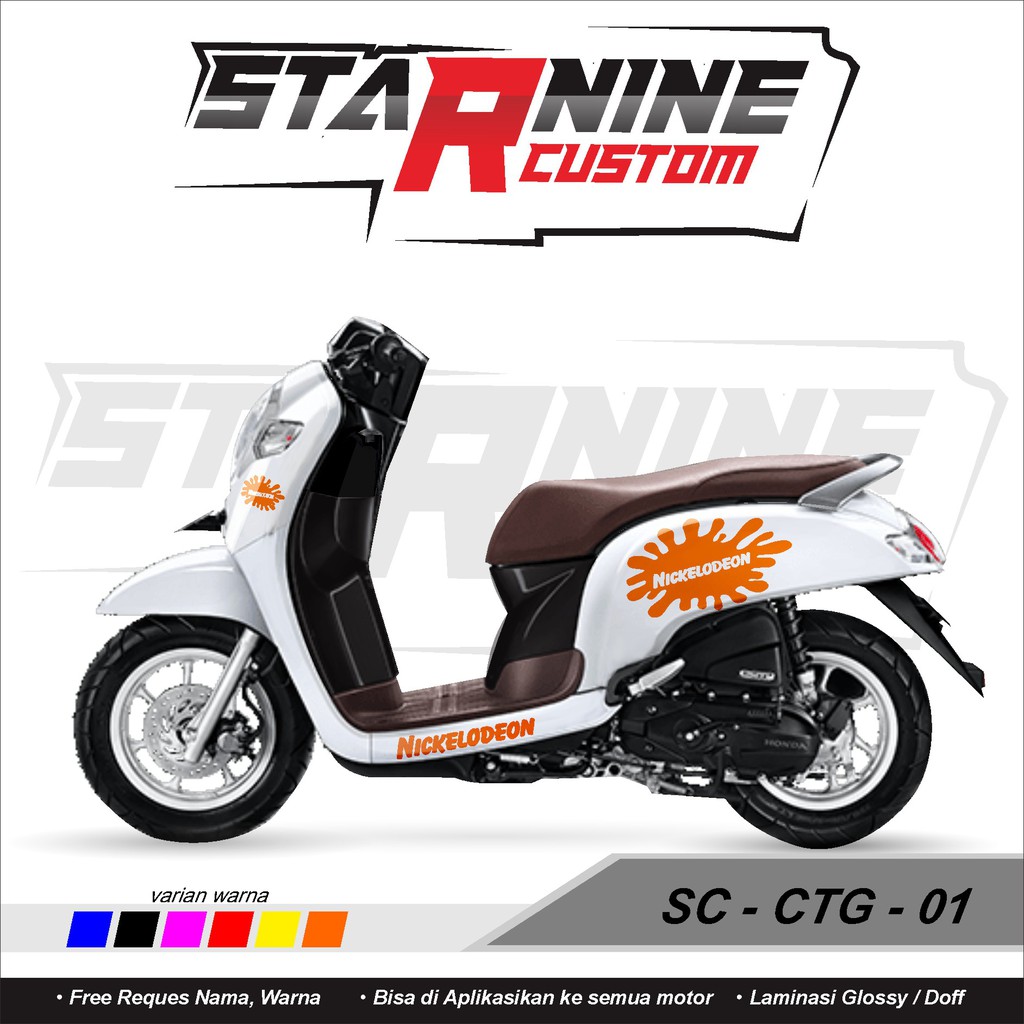 cutting sticker scoopy nickelodeon cutting scoopy stiker scoopy