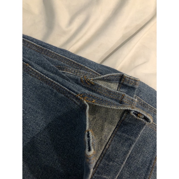 jeans kulot hw & celana coklat