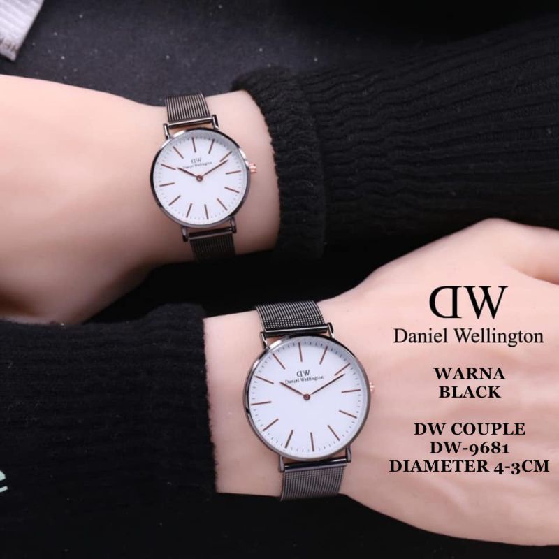 (Terima Cod)Jam Tangan Couple WD Strap Rantai Pasir Murah(Dikirim Jakarta)