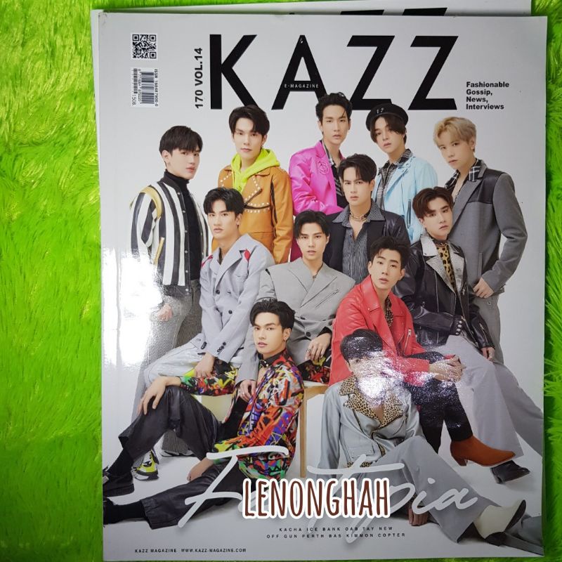 MAJALAH THAILAND KAZZ YINWAR, OFFGUN, YINWAR