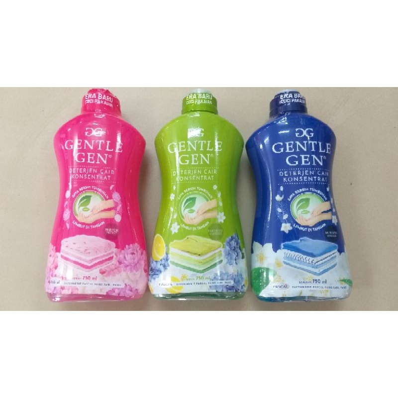 Gentle Gen deterjen cair pencuci pakaian 750ml