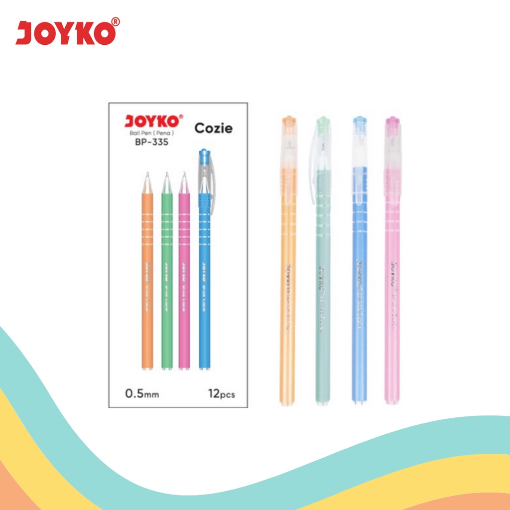 

BALLPOINT JOYKO BP-335 COZIE (12 PCS)