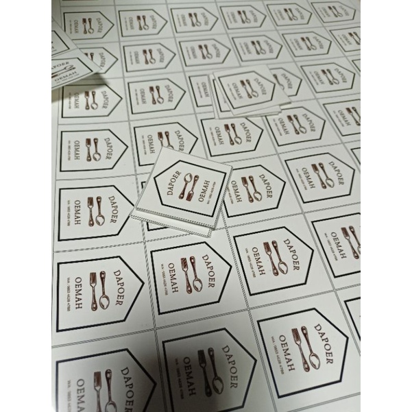

Cetak Stiker vinyl a3+