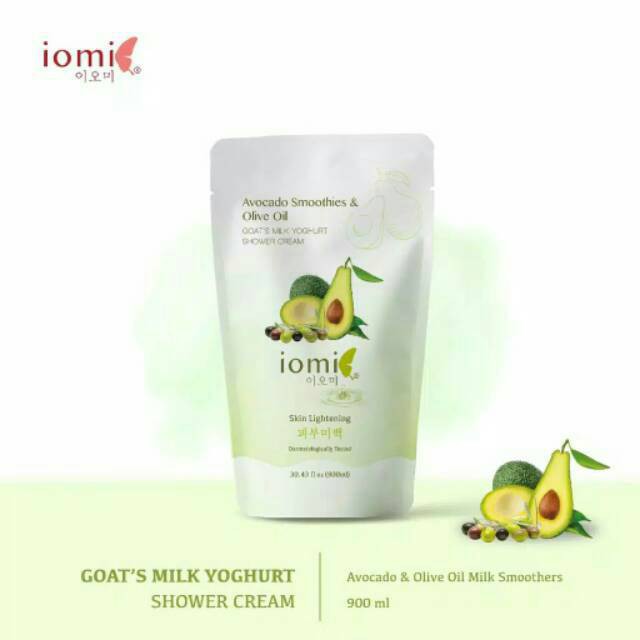 IOMI Shower Cream Reffil 900ml