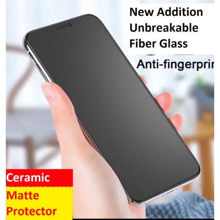 (TG-KACA MATTE) TEMPERED GLASS MATTE SAMSUNG A7 2018 FULL SCREEN ANTI GLARE A7 2018