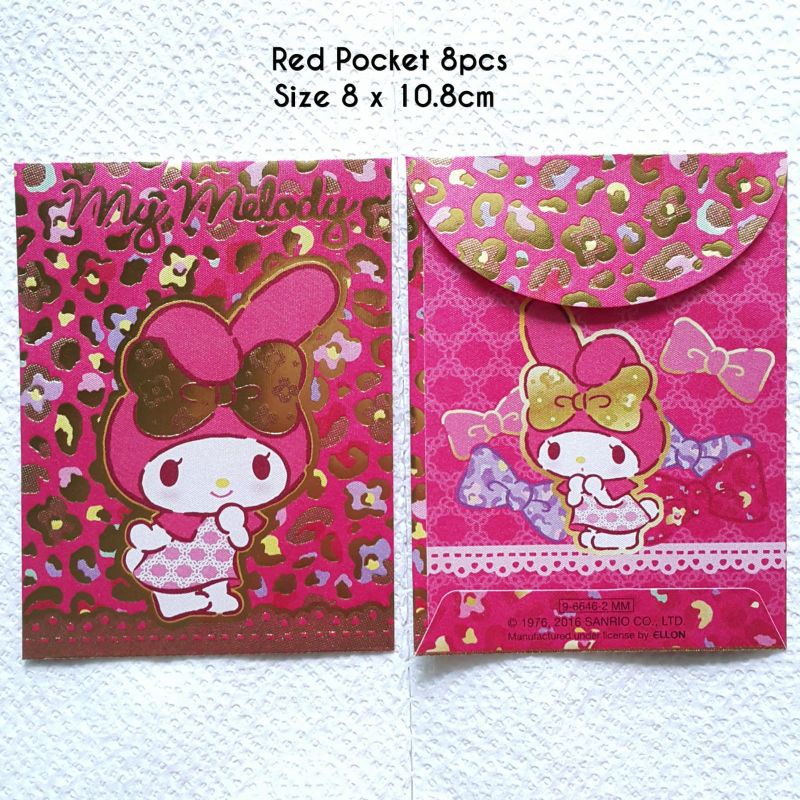 

Angpao Pendek Sanrio My Melody