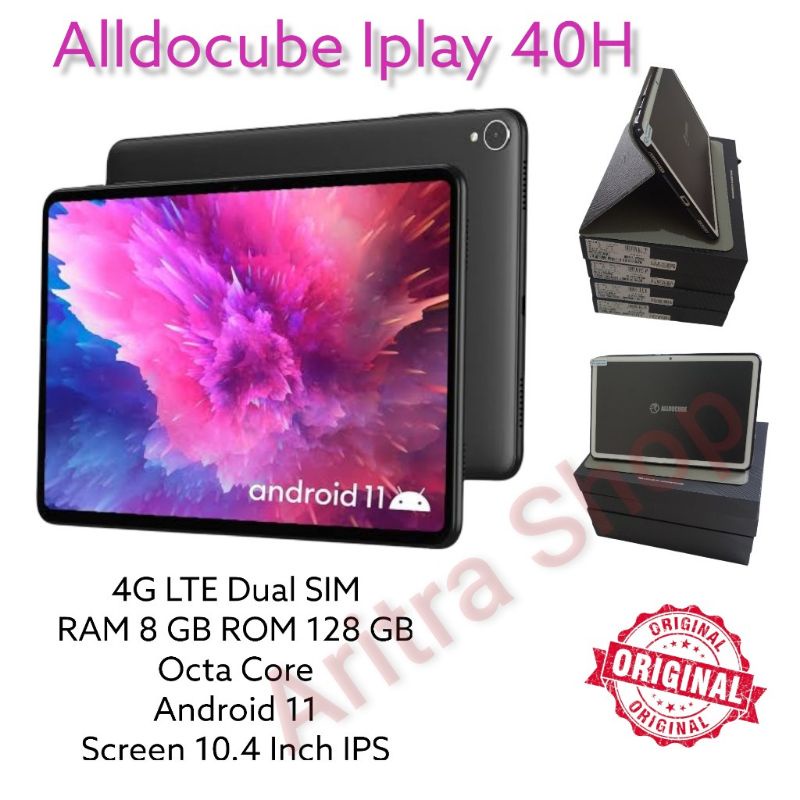 Alldocube iPlay 40H 4G LTE 8/128GB 2K FullView 10.4&quot; Android 11