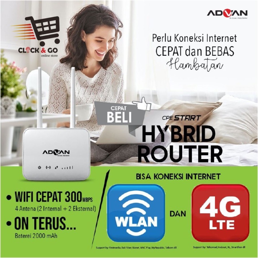 MODEM ADVAN START CPE20 4G LTE