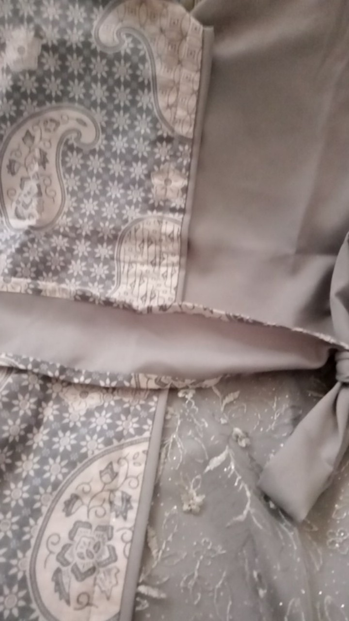 Atasan Blouse Batik Wanita Modern Fashion Wanita Kekinian Brokat Batik Kombinasi Ruby And Arsyla