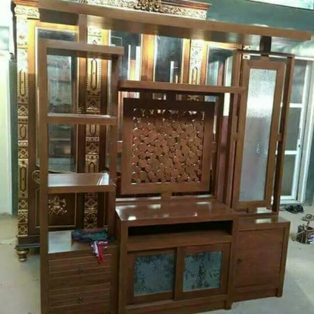 Partisi minimalis mebel Jepara mebel jati Jepara mebel jati murah