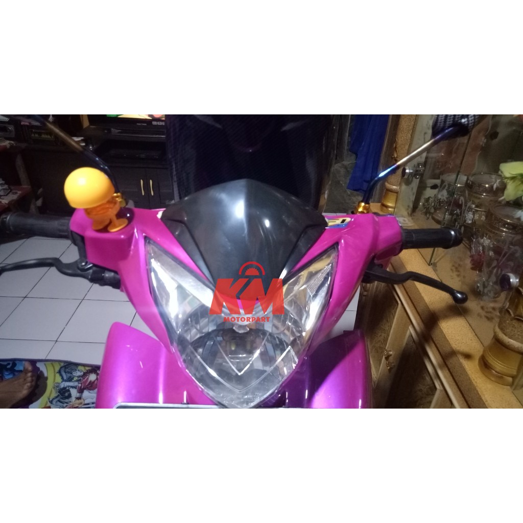 Visor Windshield Jupiter MX Lama Old Hitam Jupiter Mx 135 Jupiter Mx 125 Karbu