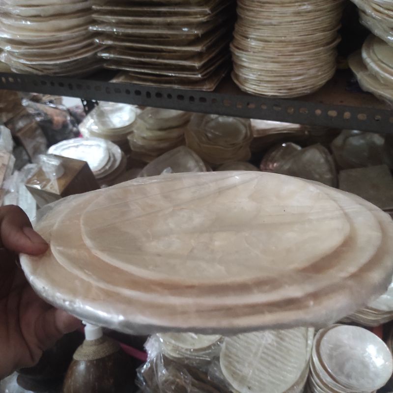 PIRING KERANG 1SET/PIRING CANTIK 1  set