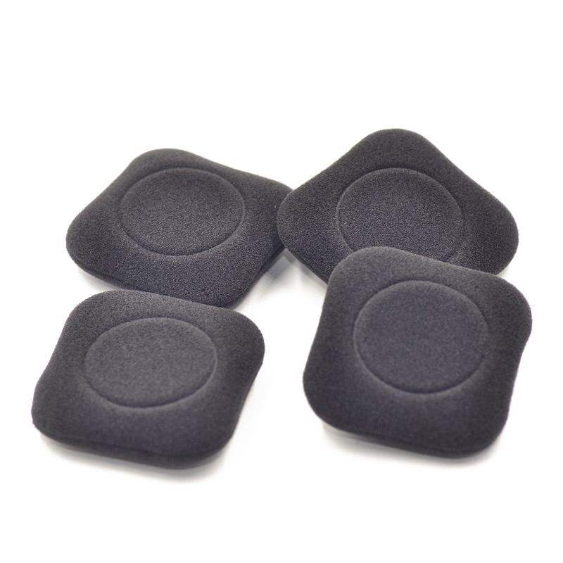 Zzz 2pcs Bantalan Earpads Pengganti Bahan Busa Lembut Warna Hitam Untuk Headset Wireless Logitech H150 H130 H250 H151