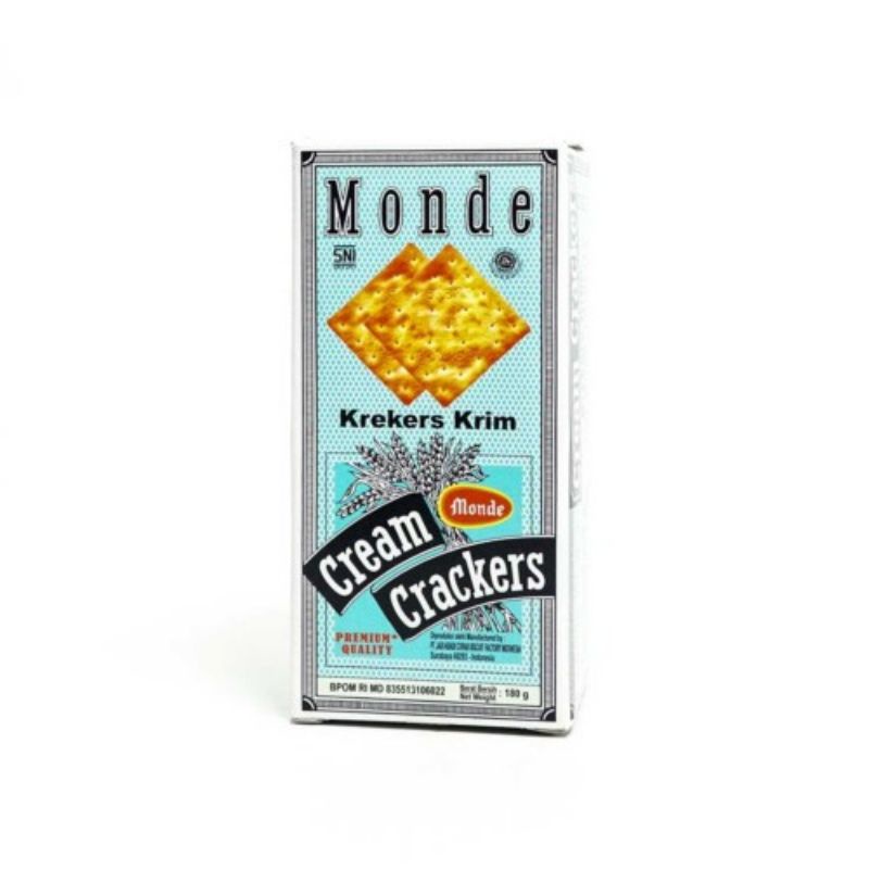 

Monde Cream Crackers 180gr