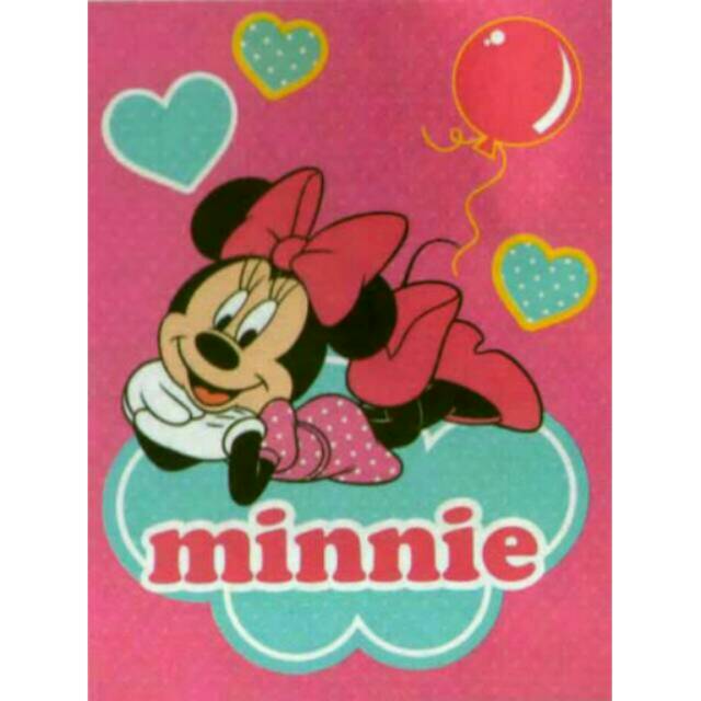 Selimut Internal 160x200 Minnie Mouse