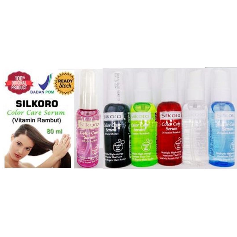 SILKORO COLOR CARE SERUM - VITAMIN RAMBUT SILKORO 60ML BPOM - SILKORO VITAMIN RAMBUT