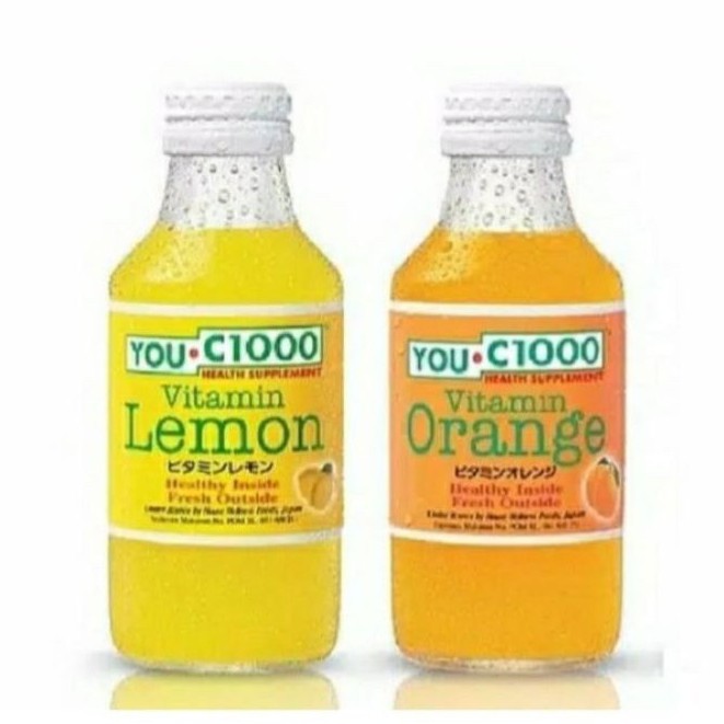 

YOU C 1000 Vitamin Rasa Lemon/Orange 140 ml - Botol