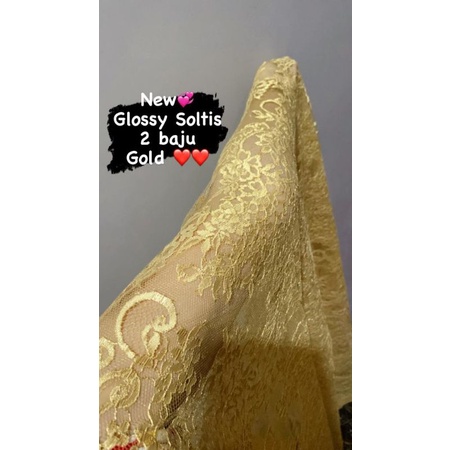 KAIN KEBAYA METALIK GLOSSY//KAIN BAHAN KEBAYA