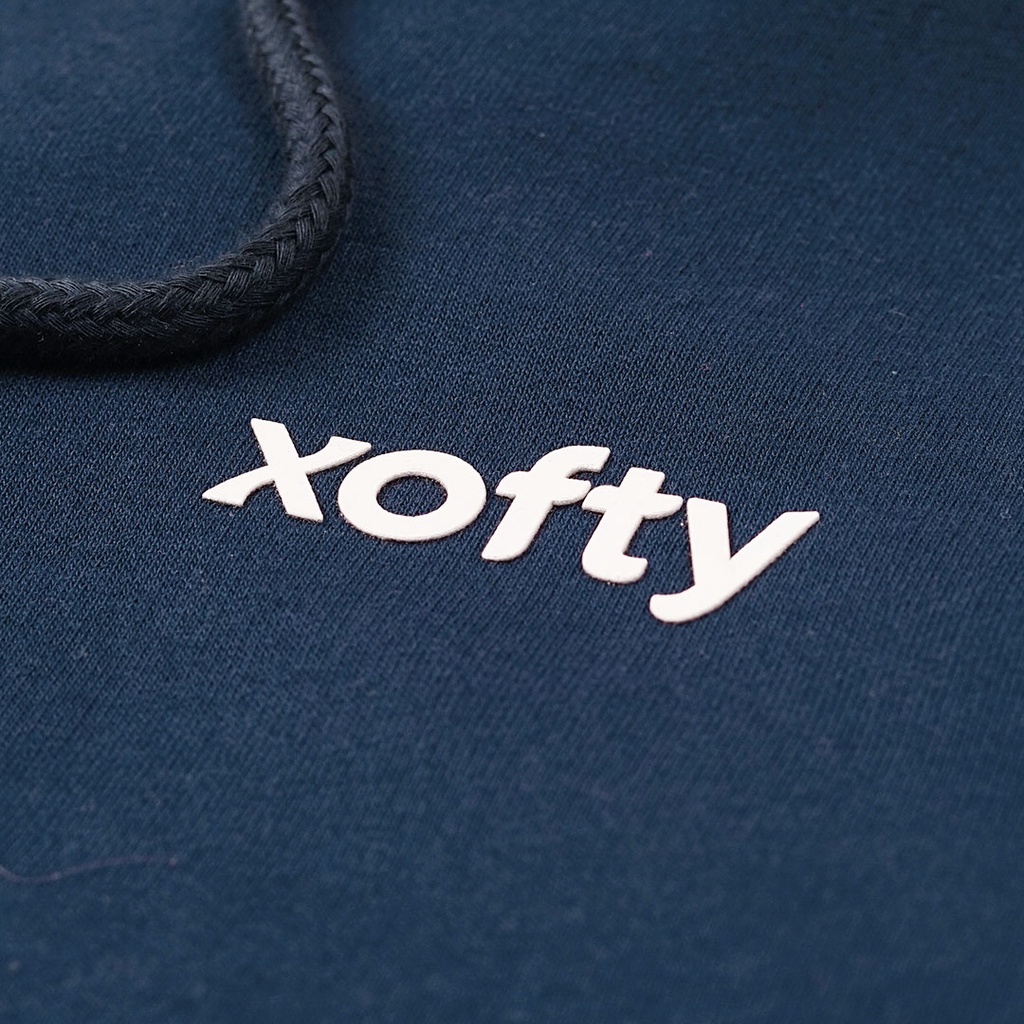 Xofty Mogwai Hoodie Sweater Navy