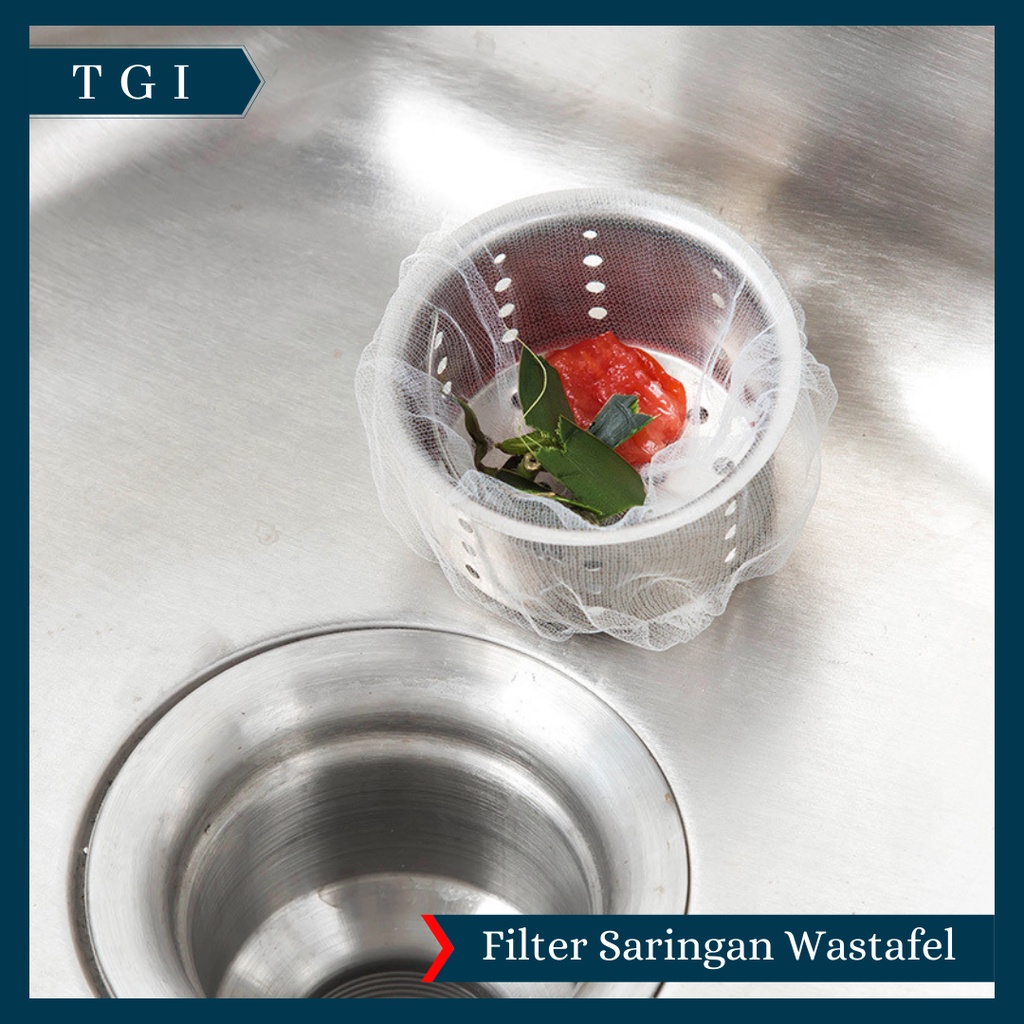 TGI - KANTONG SARINGAN SEKALI BUANG WASTAFEL SINK DAPUR CUCI PIRING KITCHEN WASTAFEL TOILET SHOWER