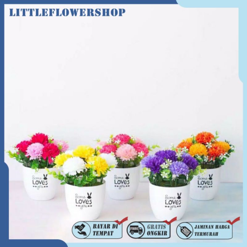 COD BUNGA HIAS DANDELION BUNGA PLASTIK BUNGA TANGKAI BUNGA BONSAI BUNGA IMPORT BP1120