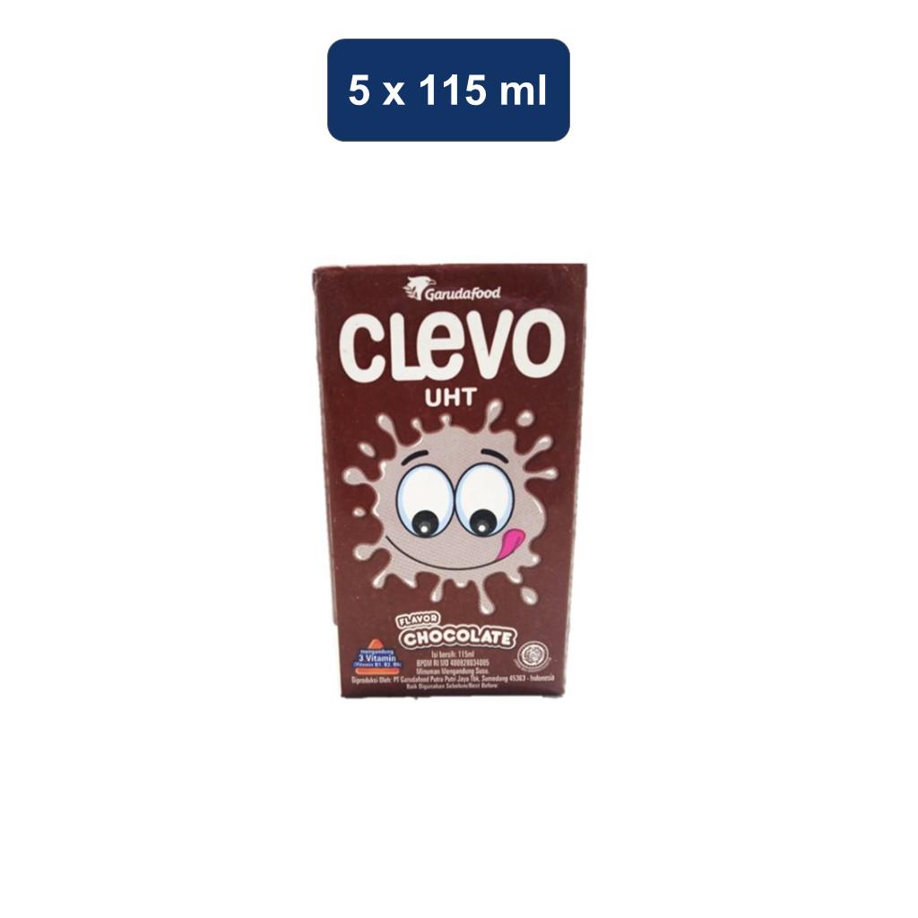 

Clevo Susu UHT Rasa Coklat 5 x 115 mL