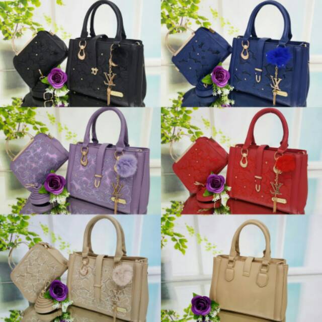 (H) LV SAFIANO FLOWER