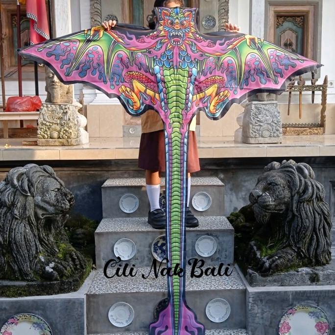 cusss order] Layangan Naga Print Ekor Panjang 2meter