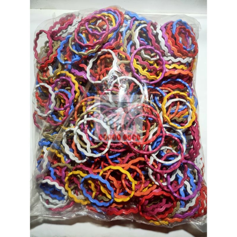 Gelang plastik spiral  100 gram  FFC