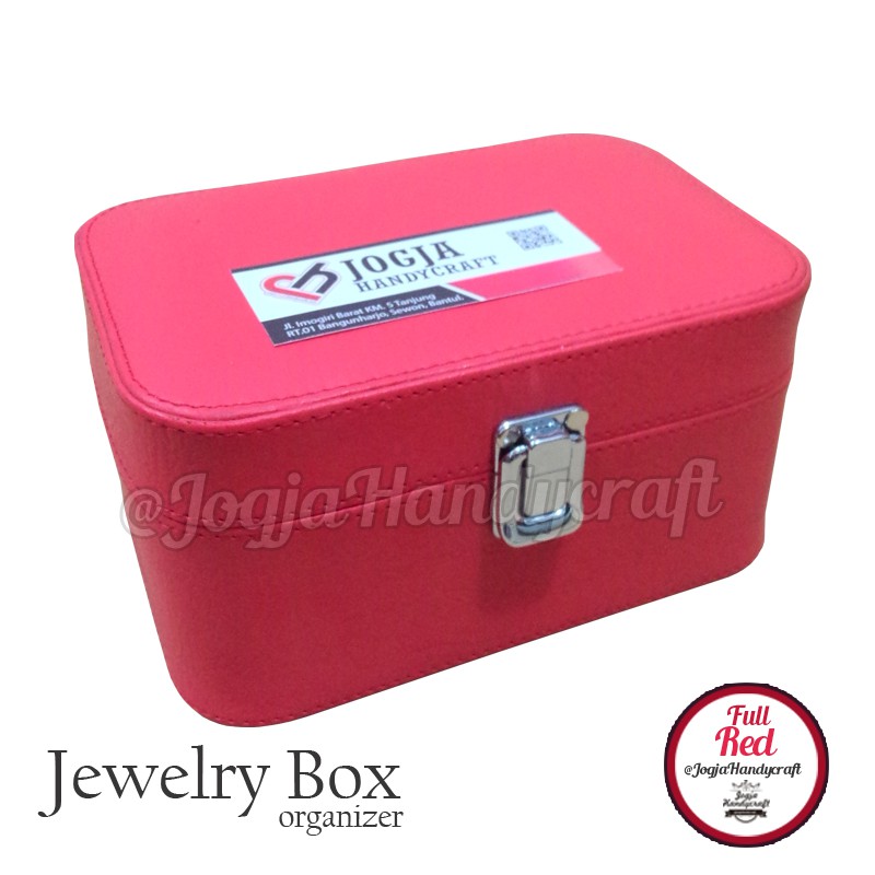 Jewelry Box / Tempat Perhiasan / Kotak Perhiasan dan Accesories (Red)