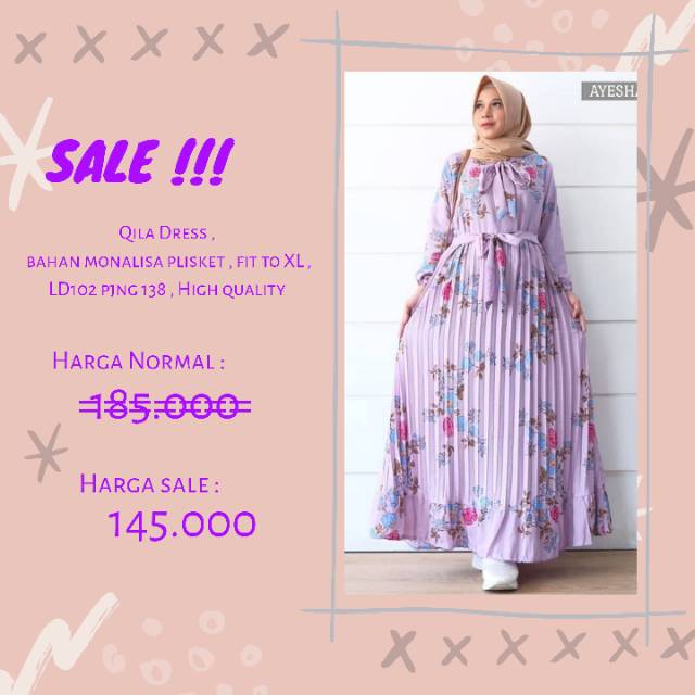 DISKON / PROMO / SALE / GAMIS DEWASA