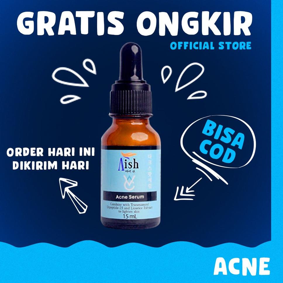 kml-54|⭐ AISH Serum Acne / Aish Korean Serum Acne / Acne Aish Serum Jerawat / Aish Serum Korea Origi