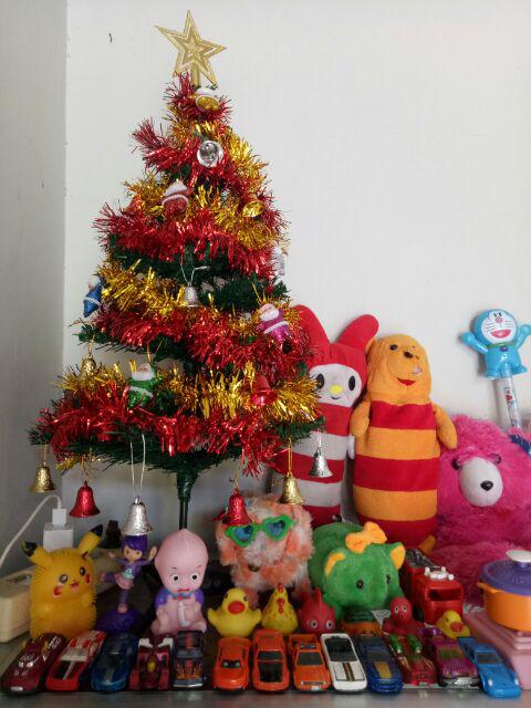 Ap56 Gantungan Pohon Natal Lonceng 2 Cm Isi 12 | Hiasan Natal