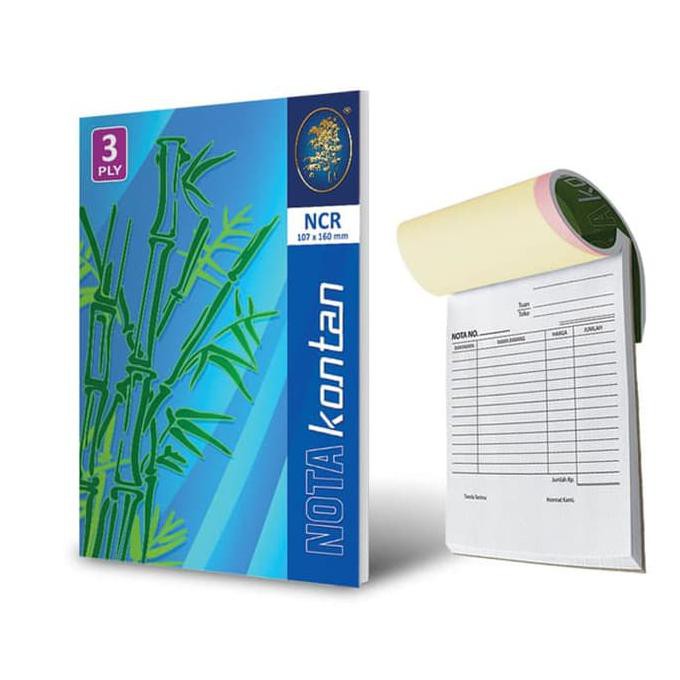 

Nota kontan kecil 3 PLY - bamboo TERJAMIN