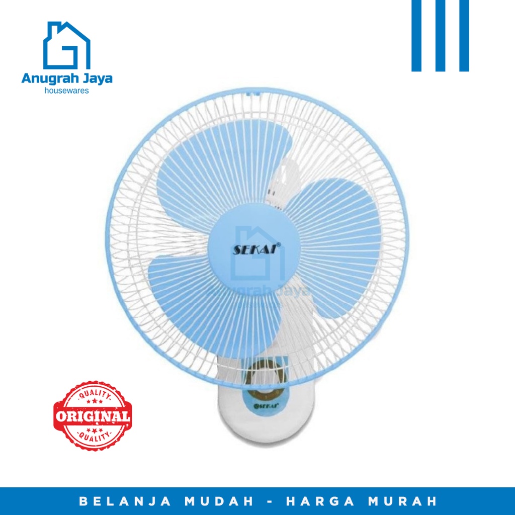 SEKAI Kipas Angin Dinding / Wall Fan 12 Inch - WFN 1206